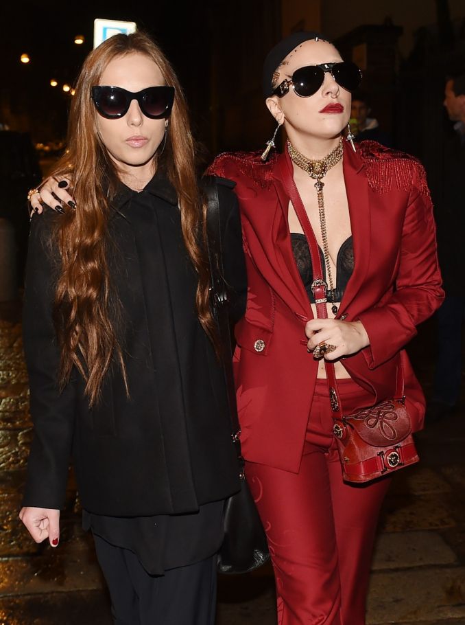 Allegra Versace ir Lady Gaga