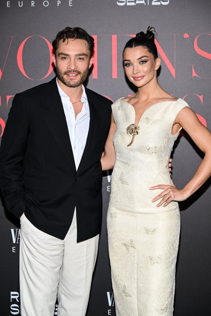 Ed Westwick, Amy Jackson