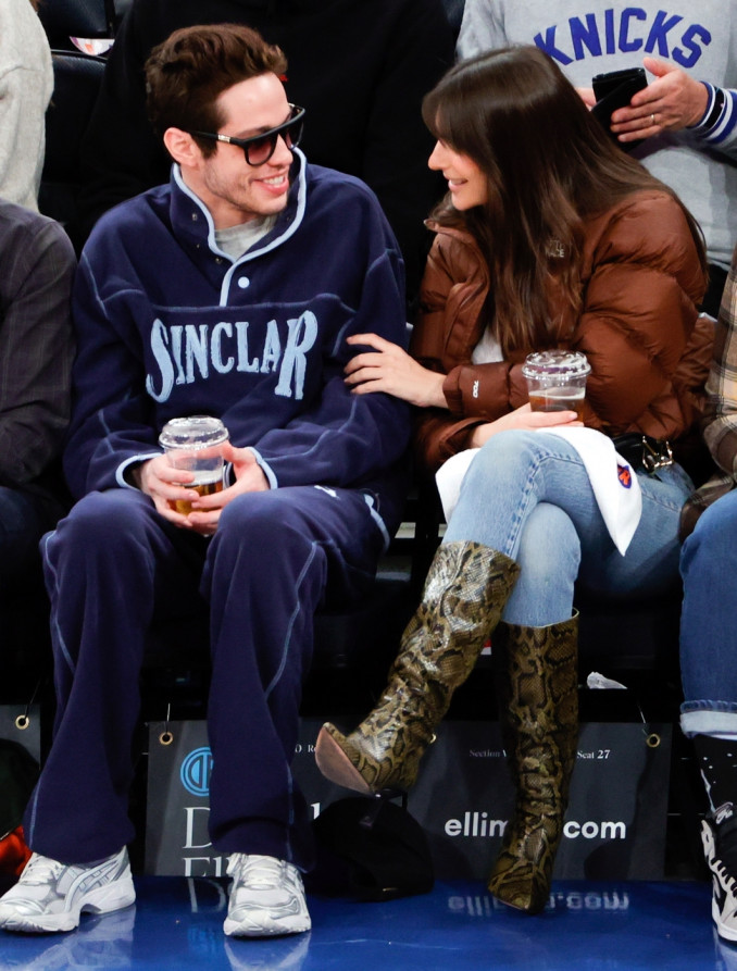 Pete Davidson ir Emily Ratajkowski