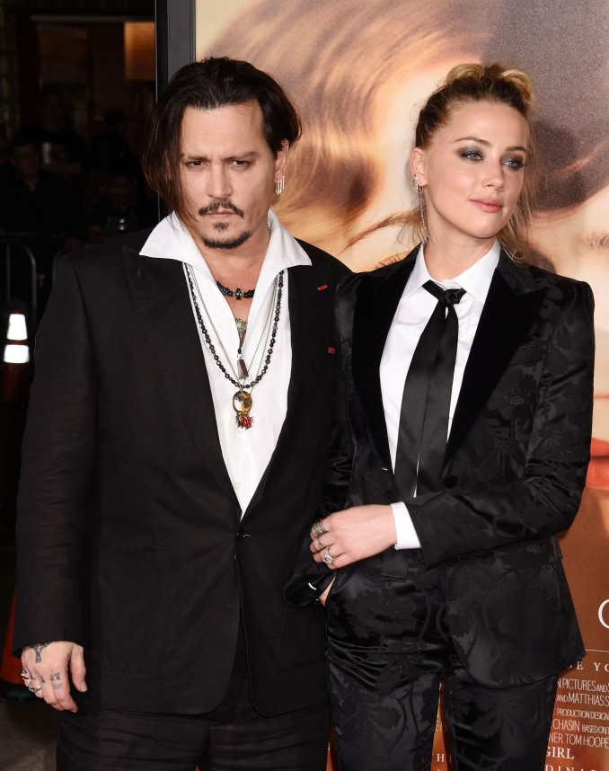 Johnny Deep ir Amber Heard