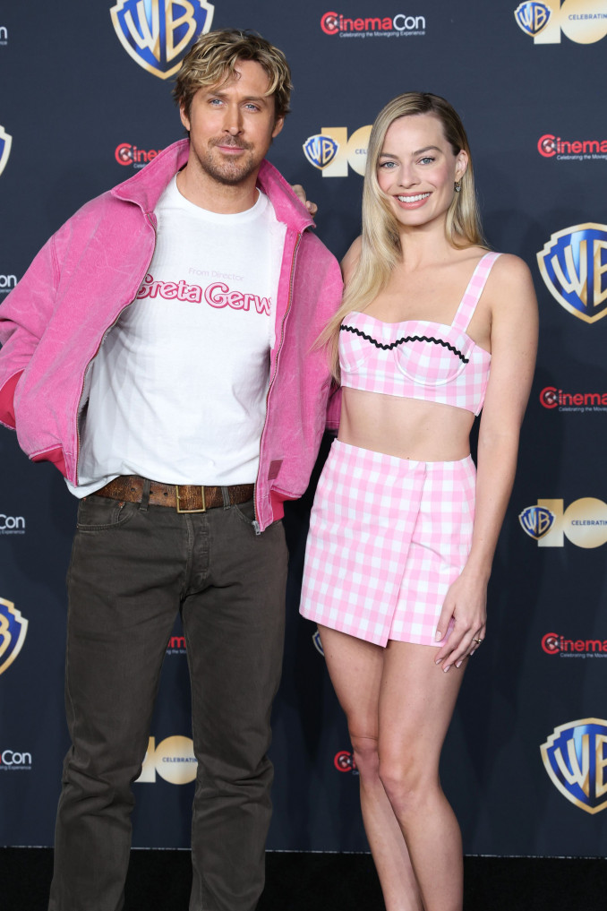 Margot Robbie ir Ryan Gosling