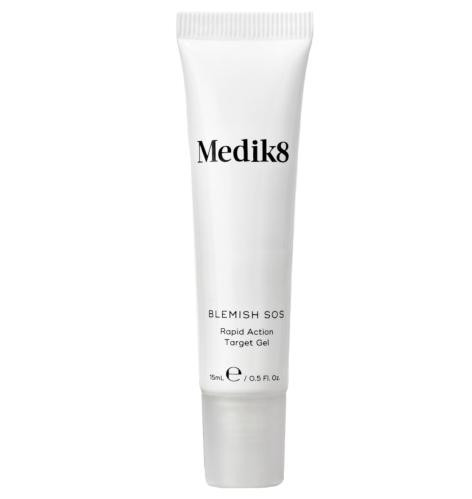 Gelis nuo spuogelių „Medik8 Blemish SOS Rapid Action Target Gel“