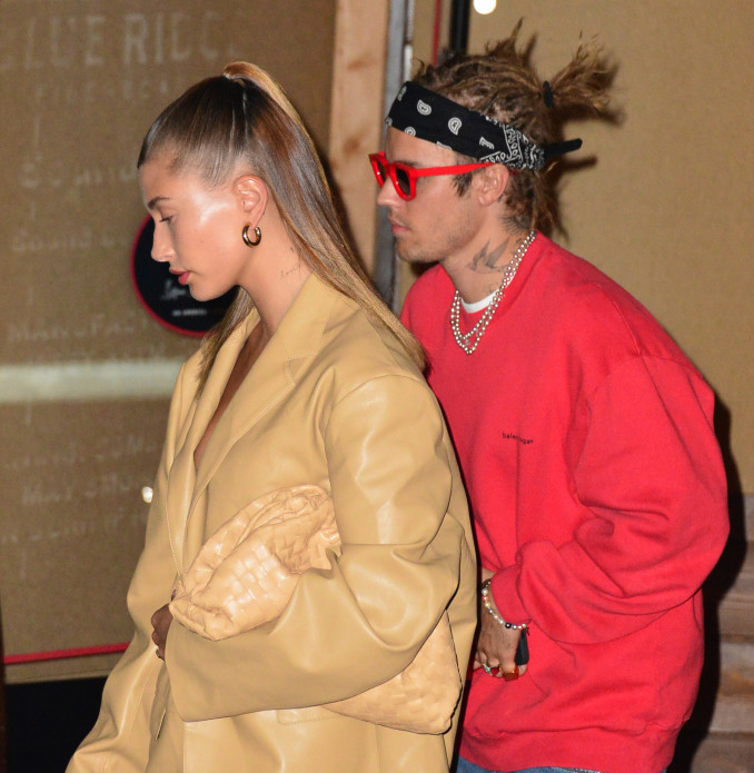 Atlikėjas Justinas Bieberis ir modelis Hailey Baldwin