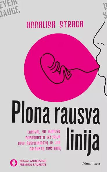 Plona rausva linija