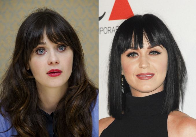 Katy Perry ir Zooey Deschanel