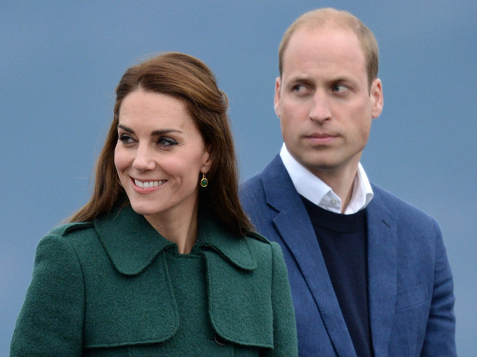 Kate Middleton ir princas Williamas